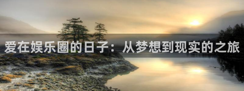 门徒娱乐平台总代理：爱在娱乐圈的日子：从梦想到现实的之旅