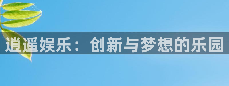 门徒娱乐平台招商：逍遥娱乐：创新与梦想的乐园